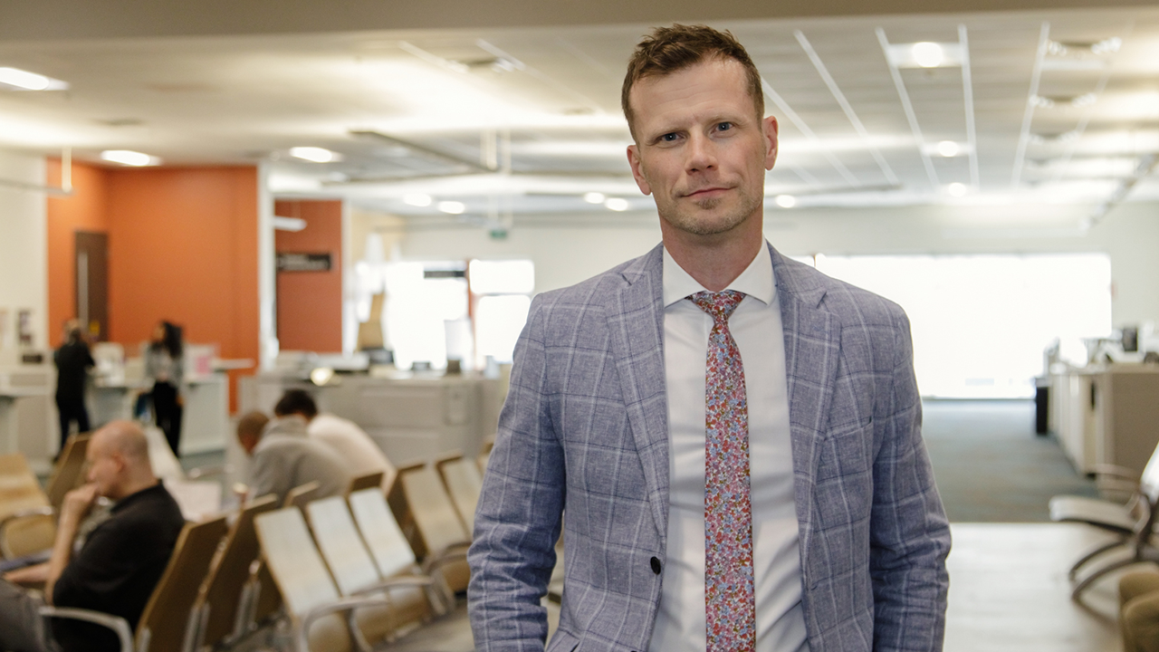 James Lapierre, interim general manager for Toronto Employment and Social Services.