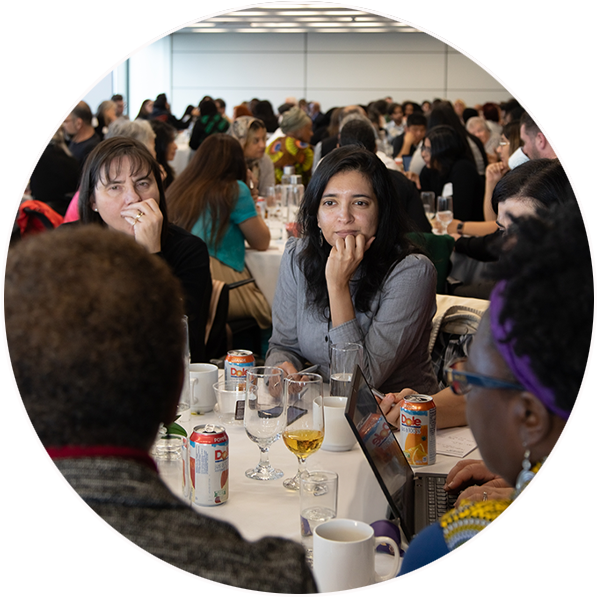 A crowd of people at a United Way Greater Toronto event.